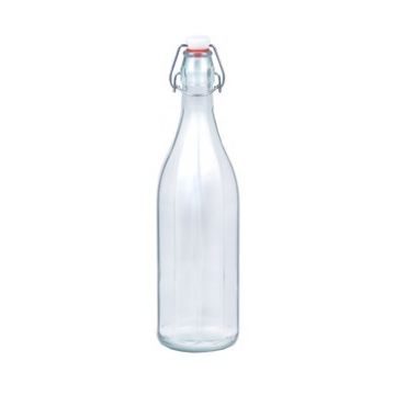 Купить Стеклянная бутылка «Дарья-Грань» 1 л с механической крышкой в Нижнем Новгороде