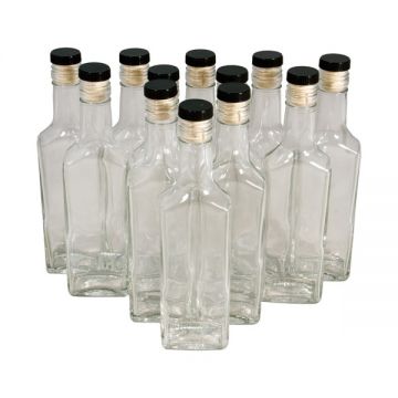 Купить Комплект стеклянных бутылок «Ива» с пробкой 0,25 л (12 шт.) в Нижнем Новгороде